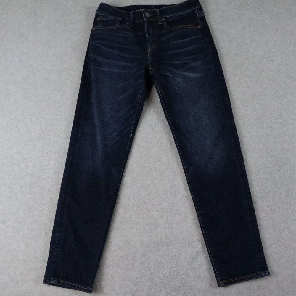American Eagle Jeans Mens‎ 28x30 Next Level Airflex Athletic Stretch Denim Blue
